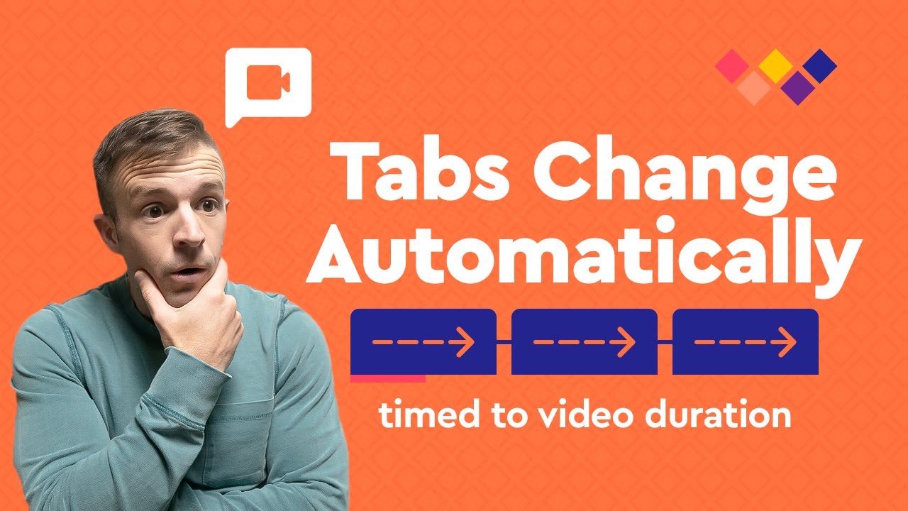Auto Change Webflow Tabs (timed to video duration too!)