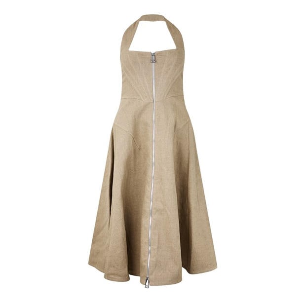 BOTTEGA VENETA: BOTTEGA VENETA Women's Sculpted Knitted Jumper Dress