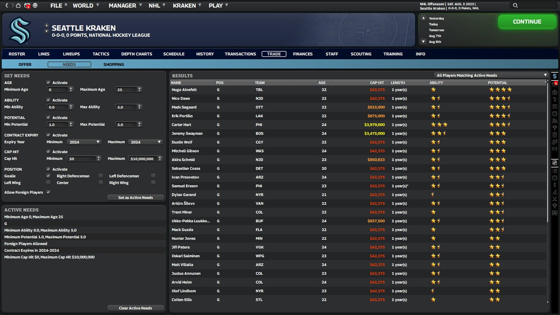 Franchise Hockey Manager 10 screenshot 7