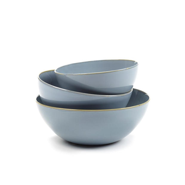 Serax: Serax Anita Le Grelle Terres de Reves 3 Piece Apero Bowl Set