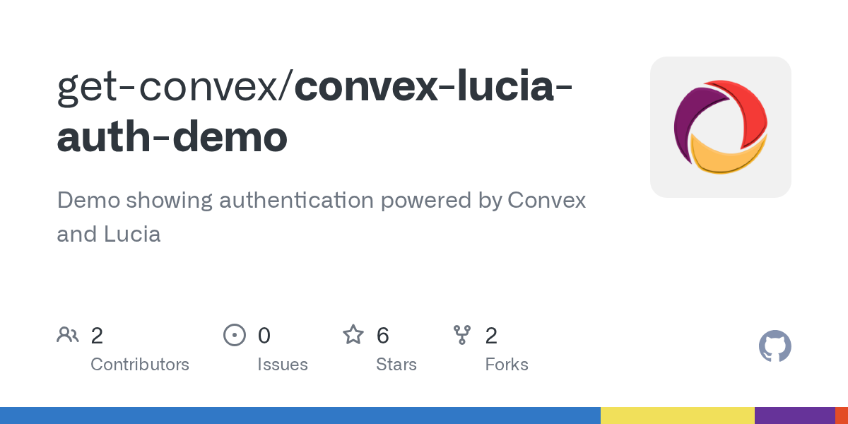 GitHub - get-convex/convex-lucia-auth-demo: Demo showing authentica...