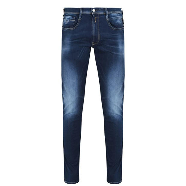 Replay: Replay Hyperflex Anbass Slim Jeans