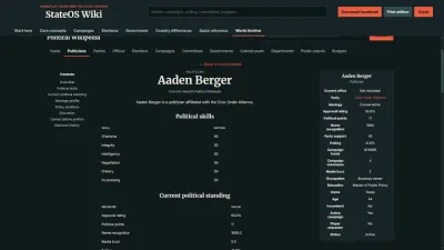 StateOS: The Political Sandbox screenshot 10
