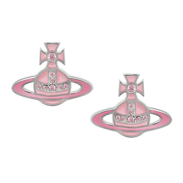 VIVIENNE WESTWOOD: VIVIENNE WESTWOOD Concetta Bas Relief Earrings