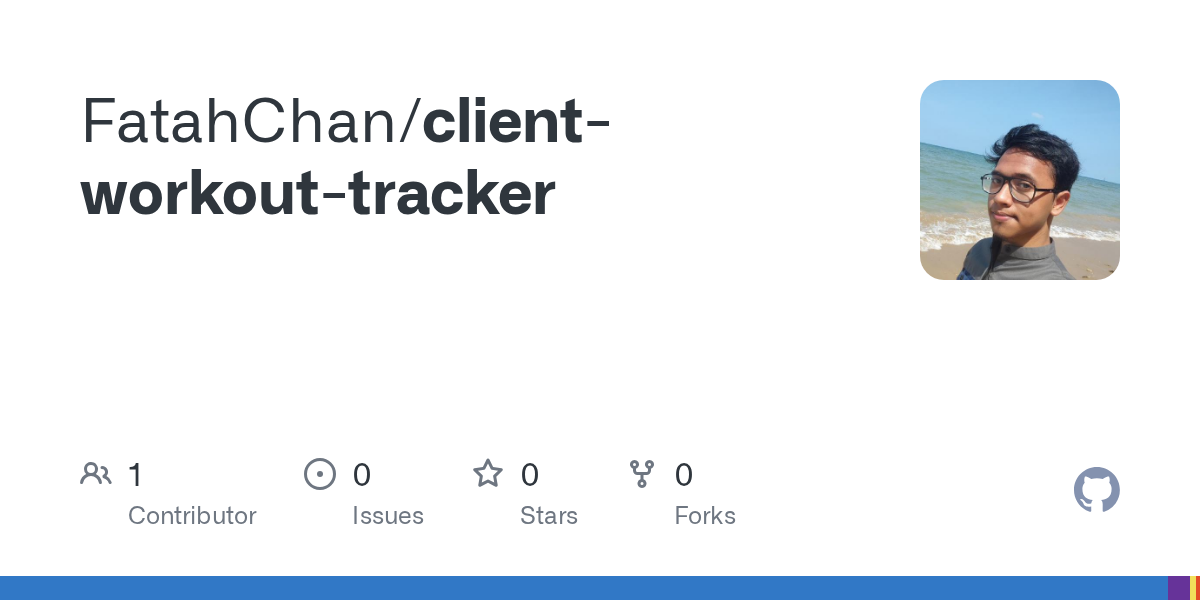GitHub - FatahChan/client-workout-tracker