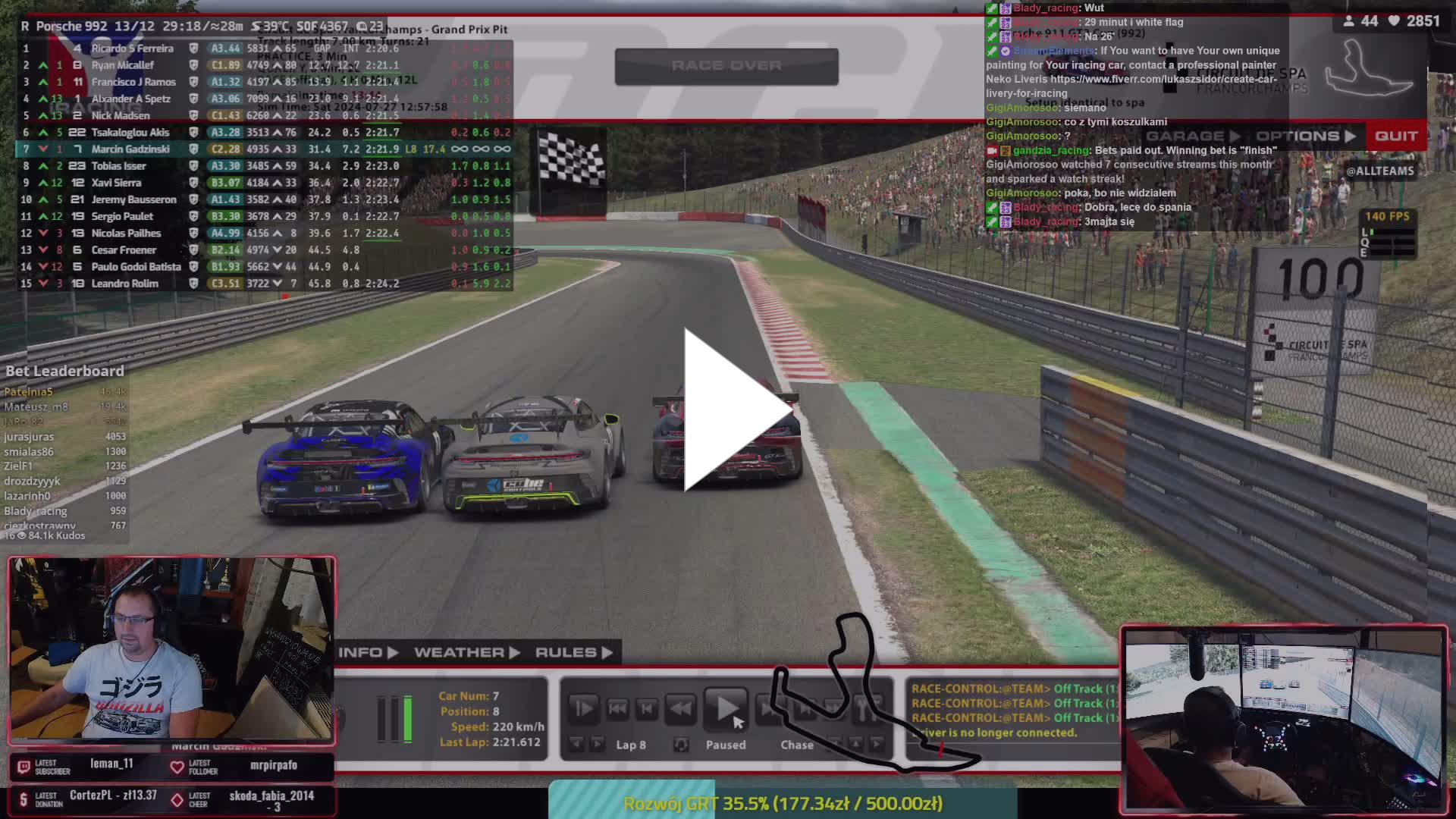 gandzia_racing - Migający dzban.