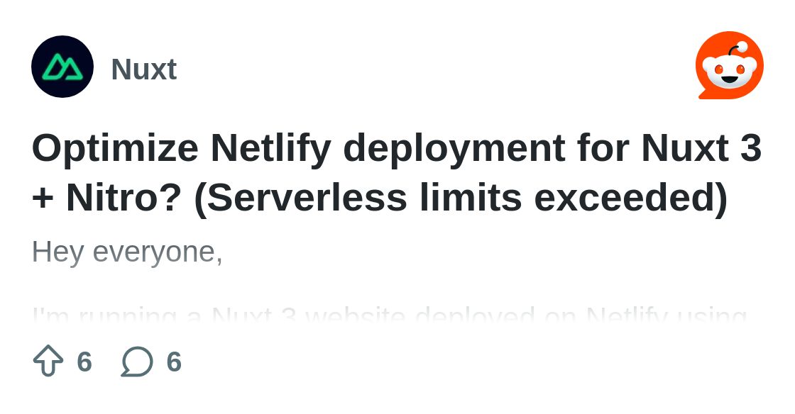 From the Nuxt community on Reddit