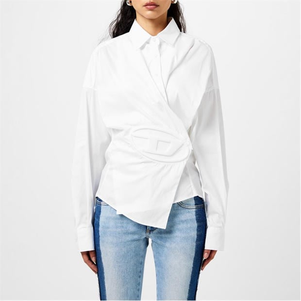 DIESEL: DIESEL C-Siz-N2 Shirt With Embossed Logo