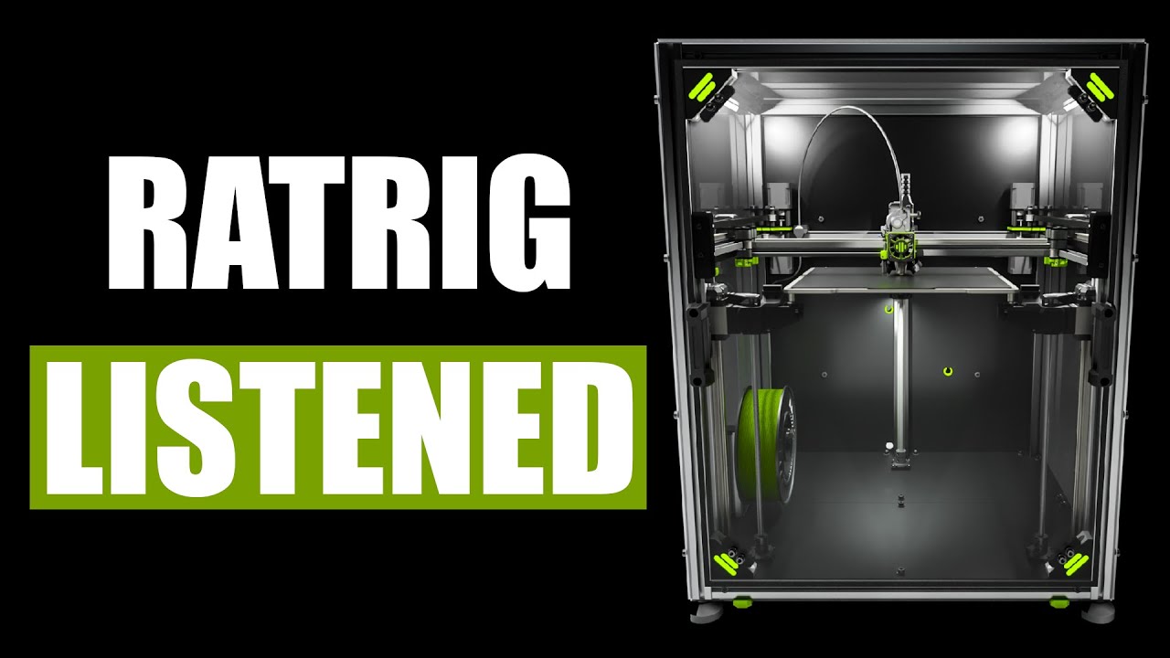 Brig's RatRig V-Core 4 Hybrid+CoreXY Review and IDEX Follow-up