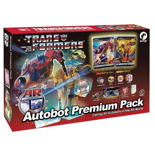 Transformers: Transformers Transformer Vanch Card Autobot Box