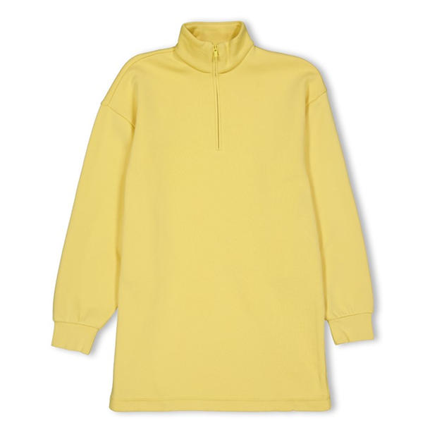 FEAR OF GOD ESSENTIALS: FEAR OF GOD ESSENTIALS Unisex Kids' Halfzip Mockneck T-Shirt Dress