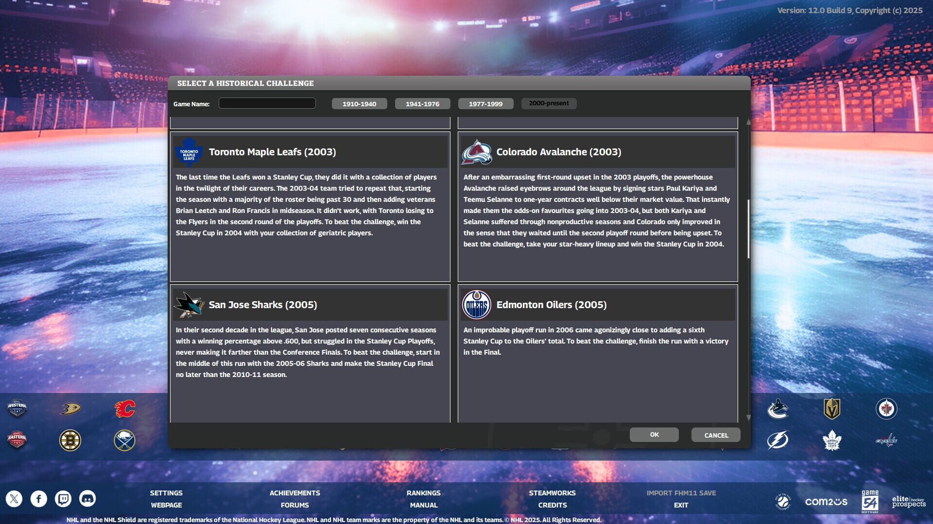 Franchise Hockey Manager 12 screenshot 7
