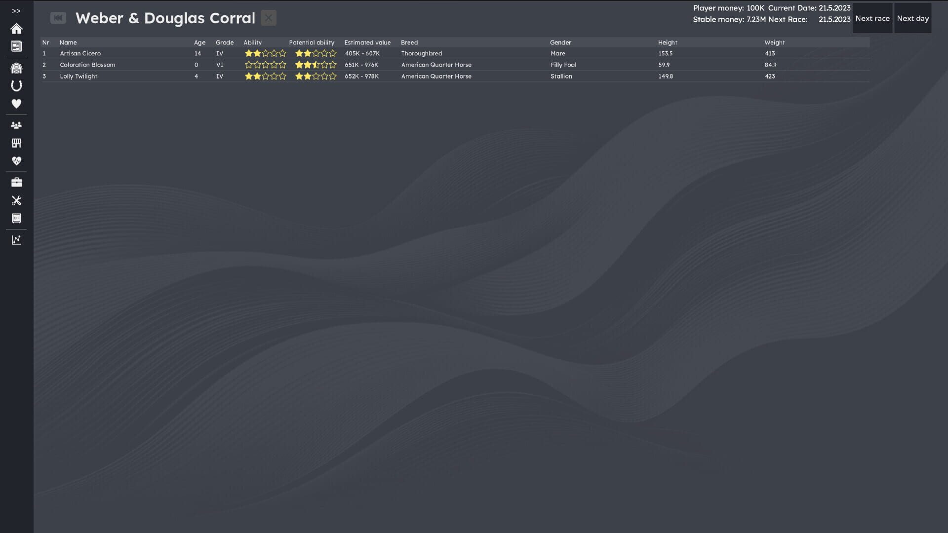 Horse Racing Manager screenshot 3