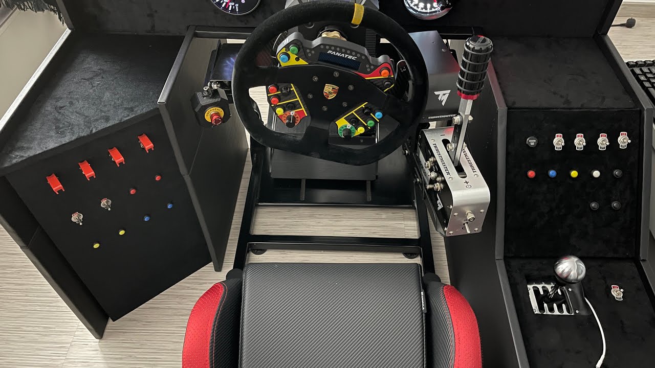 My Simracing Cockpit - Fanatec, Thrustmaster and DIY
