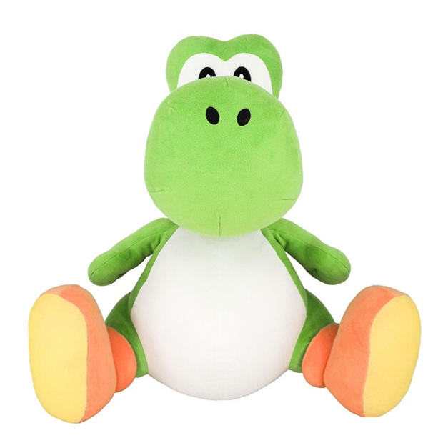 Super Mario: Super Mario San-Ei Official Yoshi Plush – green (49cm)