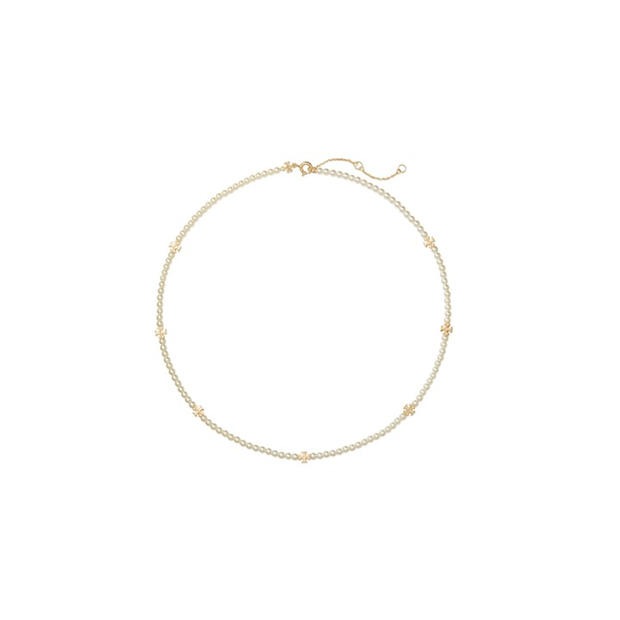 Tory Burch: Tory Burch Women's Kira Pearl Choker Necklace