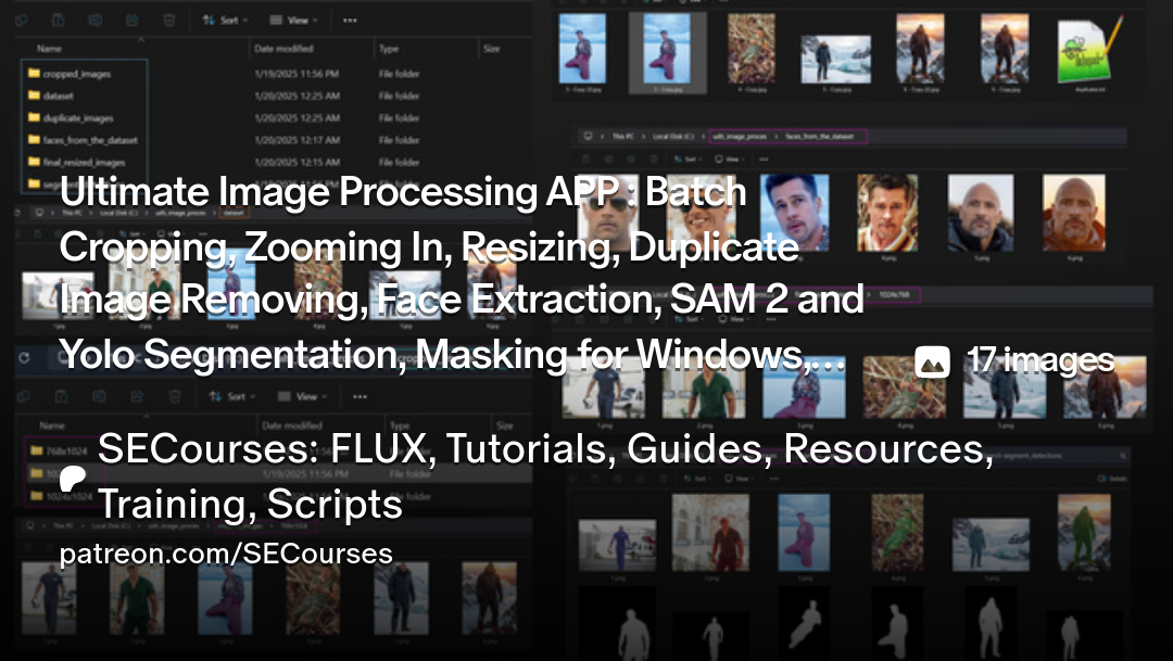 Ultimate Image Processing APP : Batch Cropping, Zooming In, Resizin...