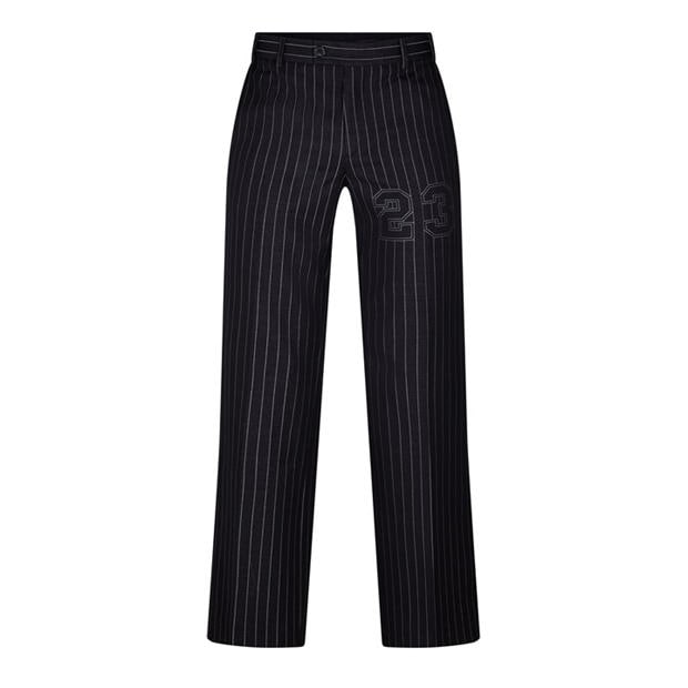 OFF WHITE: OFF WHITE Men's 23 Pinstripe 2023 Slim Fit Trousers