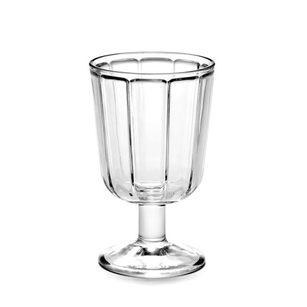Serax: Serax Sergio Herman Surface White Wine Glasses - Set of 4