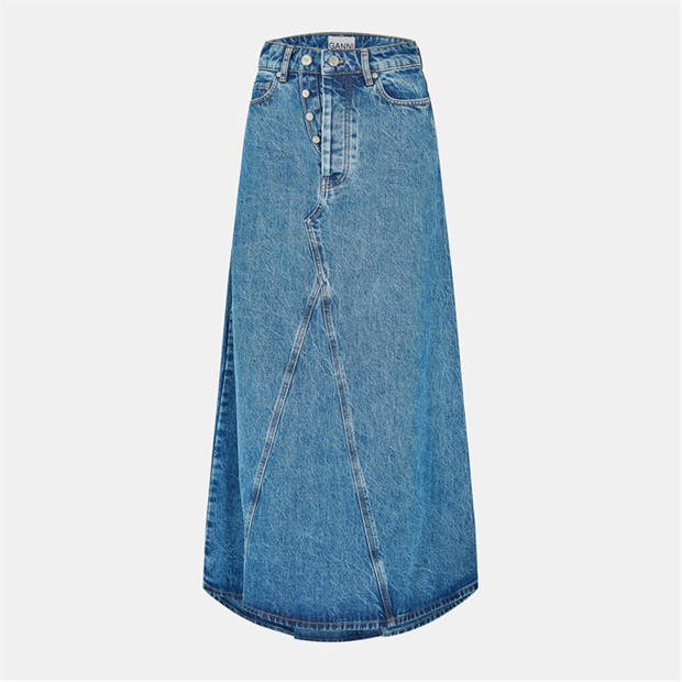 GANNI: GANNI Women's Denim Maxi Skirt