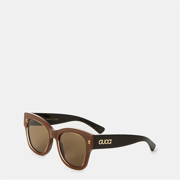 Gucci: Gucci Butterfly Frame Sunglasses