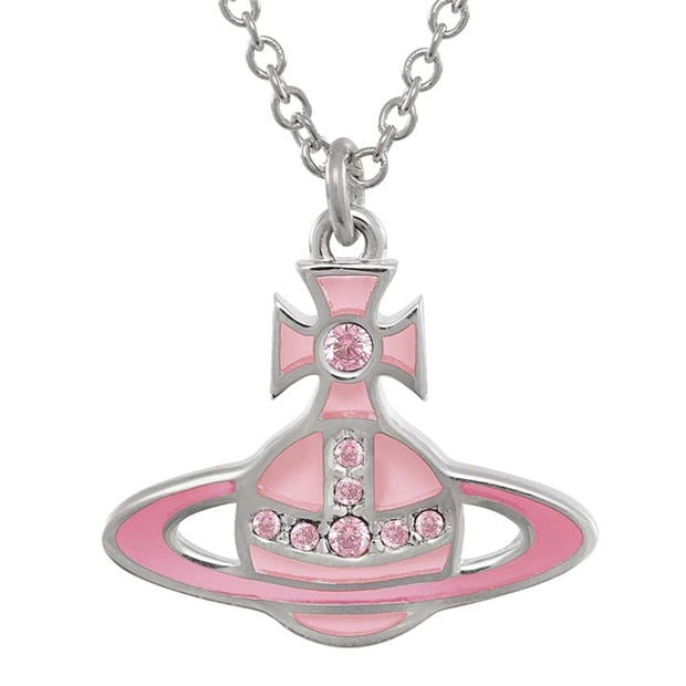 VIVIENNE WESTWOOD: VIVIENNE WESTWOOD Concetta Bas Relief Pendant Necklace