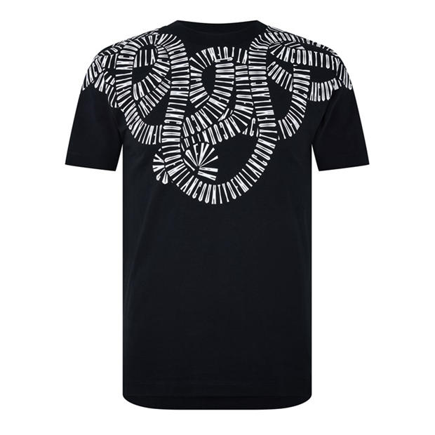 MARCELO BURLON: MARCELO BURLON Men's Snake Wing Regular Fit T-Shirt