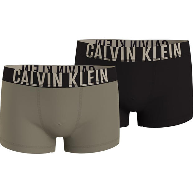 Calvin Klein: Calvin Klein 2-Pack Logo Trunks Juniors