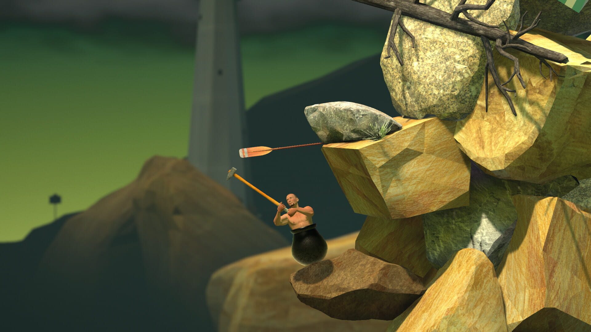 Getting Over It with Bennett Foddy screenshot 5
