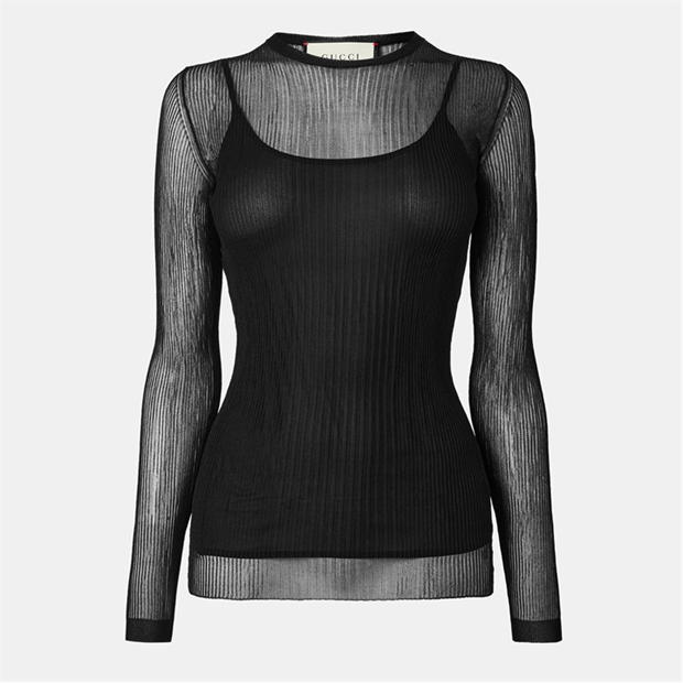 GUCCI: GUCCI Women's Structured Pleated Top