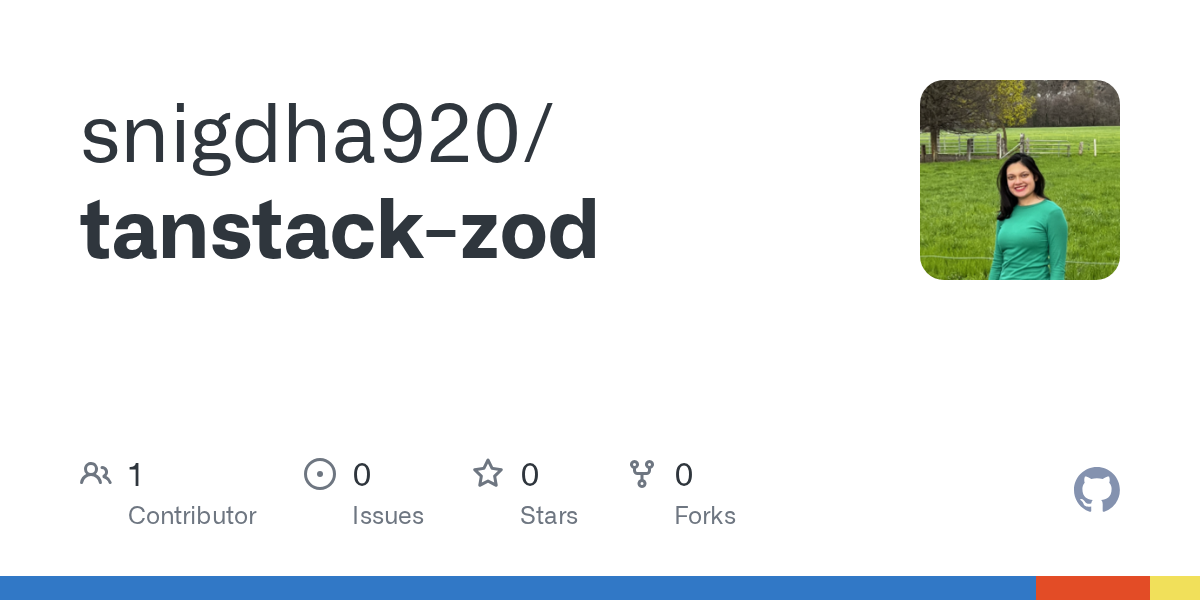 GitHub - snigdha920/tanstack-zod