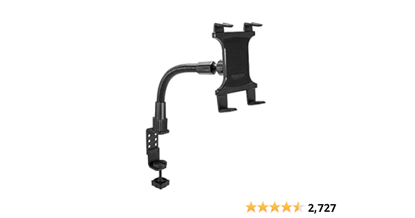Arkon TAB086-12 Heavy Duty Tablet Clamp Mount with 12 inch Neck for...