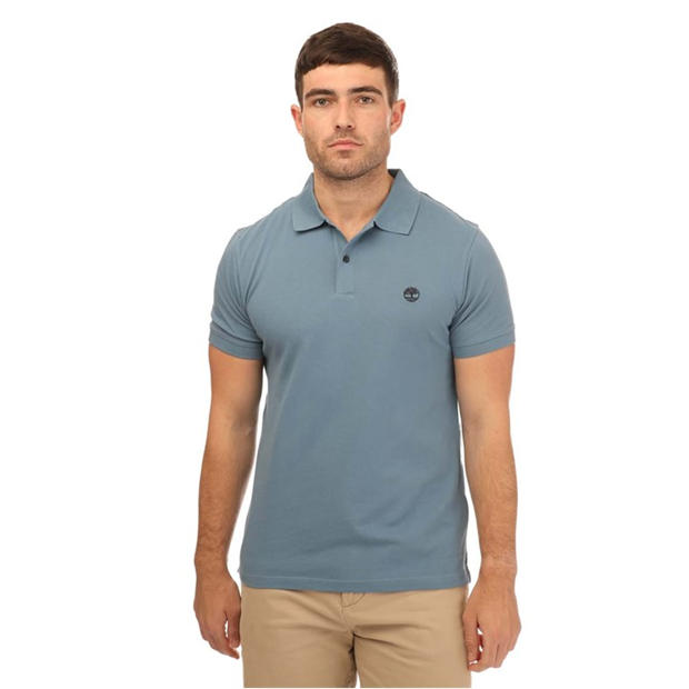 Timberland: Timberland Millers River Short Sleeve Polo