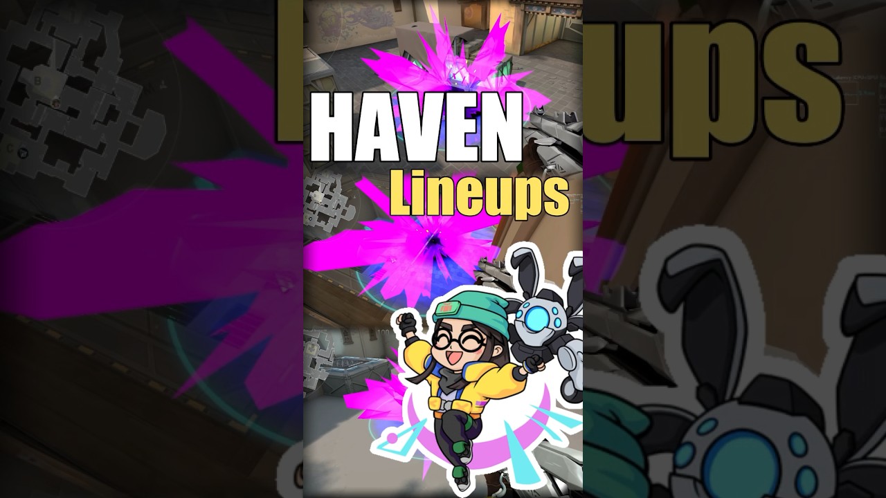 Haven Killjoy Lineups on every site #valorant #killjoy #killjoyline...