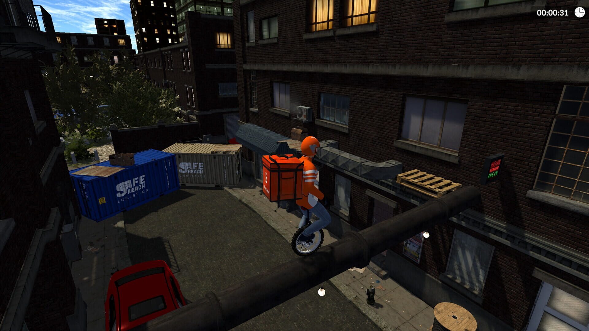 Unicycle Pizza Time! screenshot 6