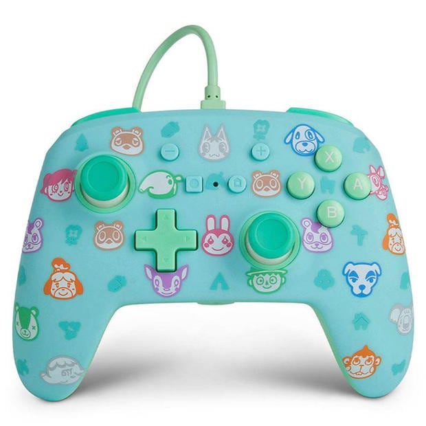 PowerA: PowerA Switch Enhanced Wired Controller - Animal Crossing