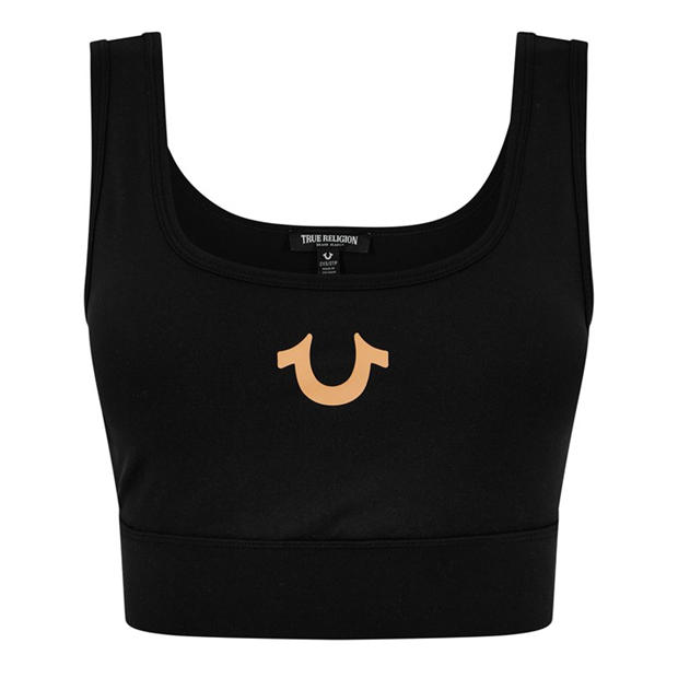 True Religion: True Religion Women's Cut Out Crop Top