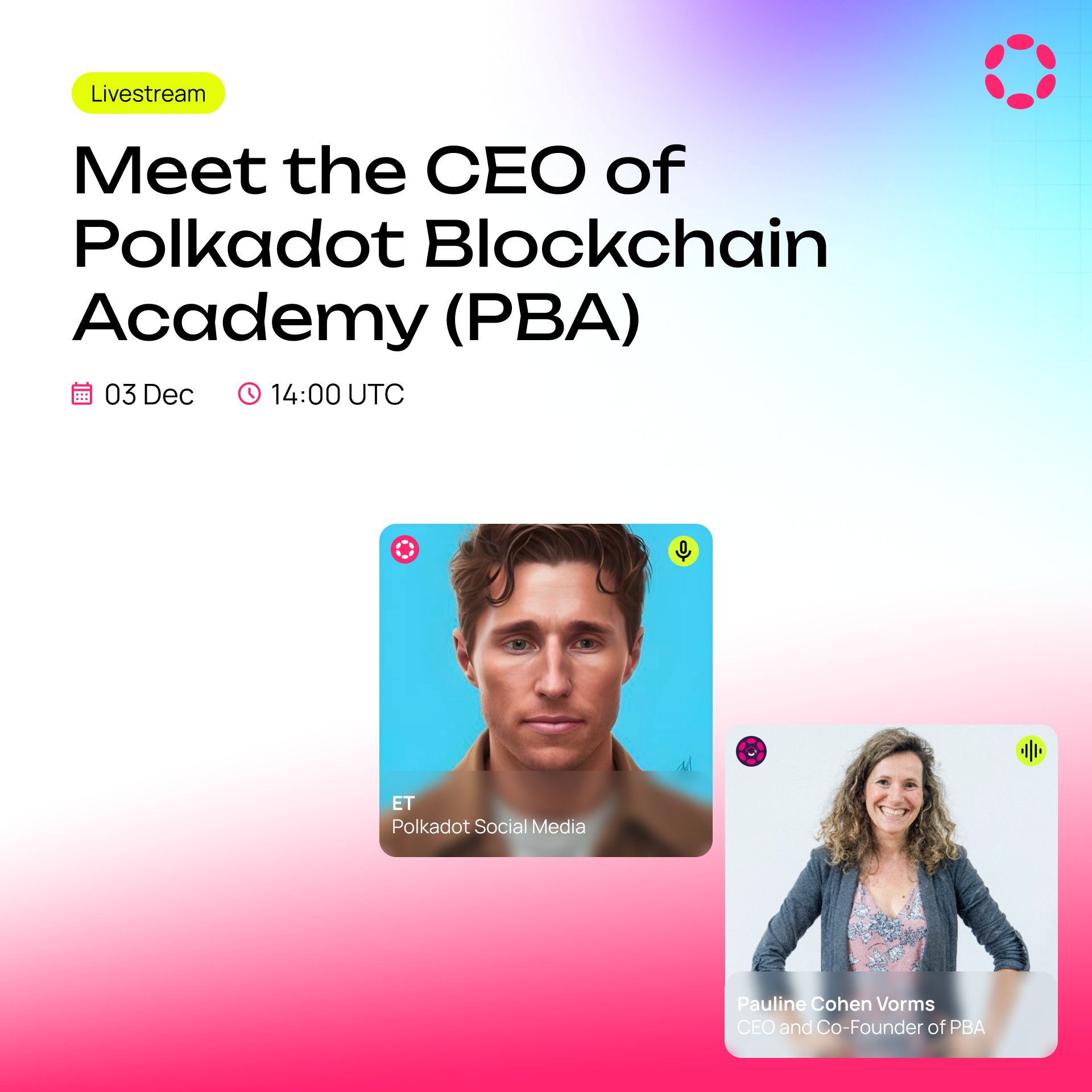 Polkadot Blockchain Academy (PBA) CEO talks about web3 careers