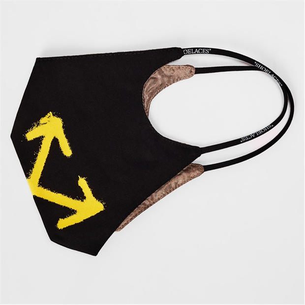 OFF WHITE: OFF WHITE Men's Urban Streetwear Face Mask