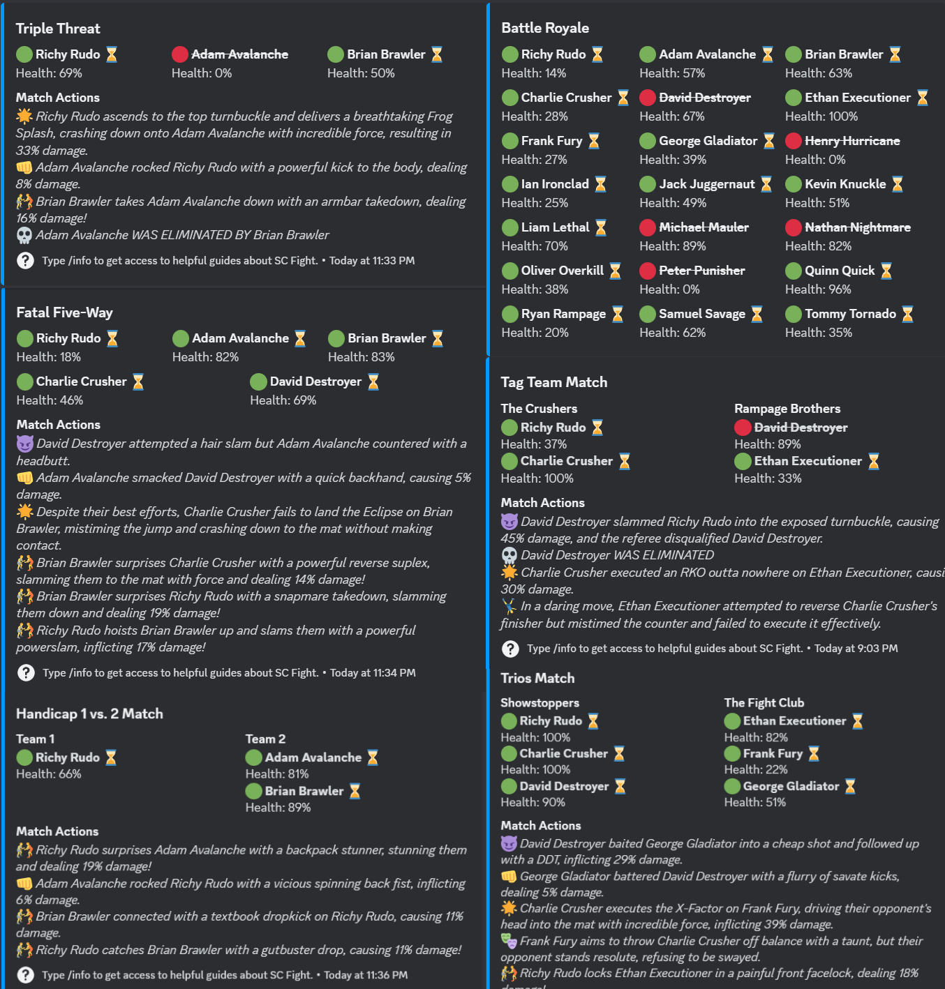 Match Options