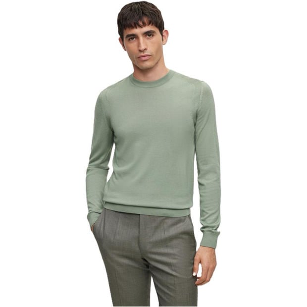 Boss: Boss Men's L Overo Crew Neck Jumper
