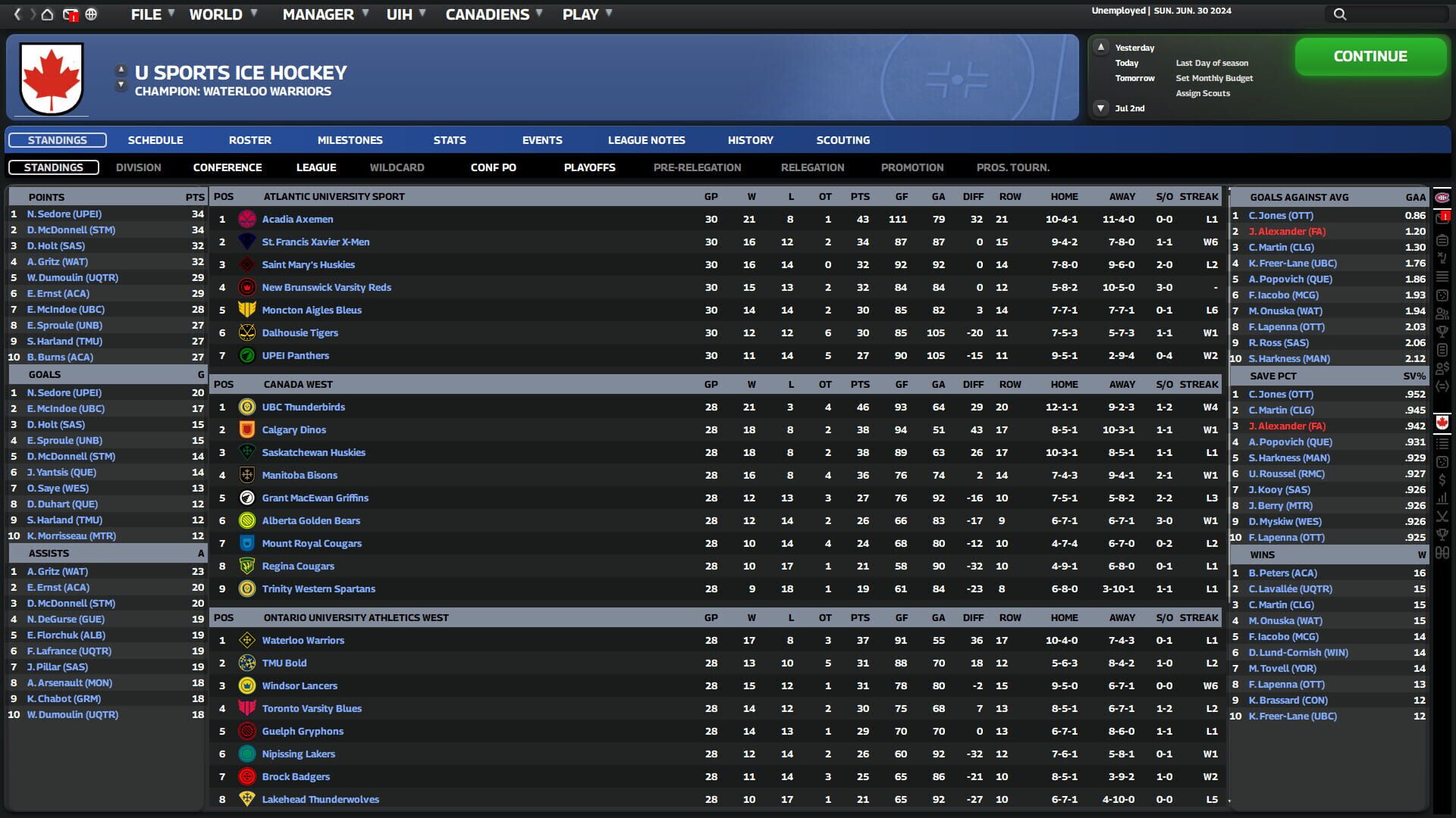 Franchise Hockey Manager 10 screenshot 2