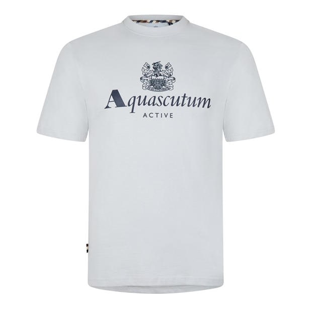 AQUASCUTUM: AQUASCUTUM Active Big Logo T-Shirt