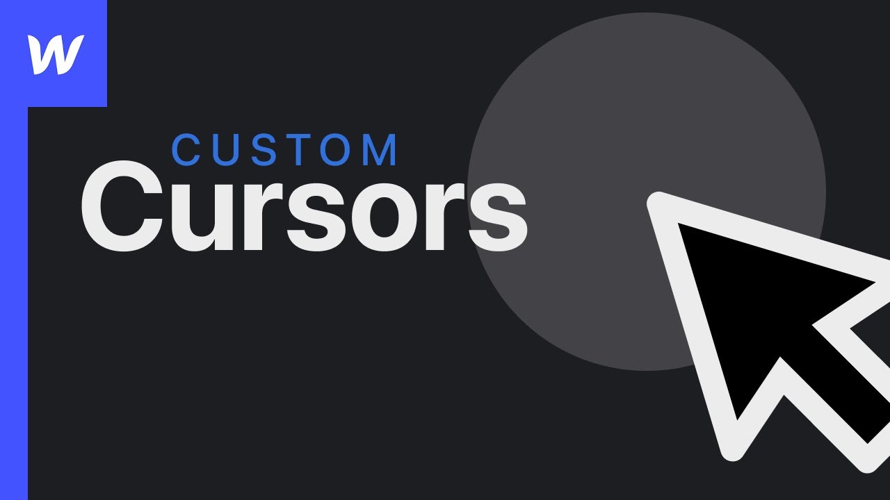 Custom Cursors with Hover in 8 Min!