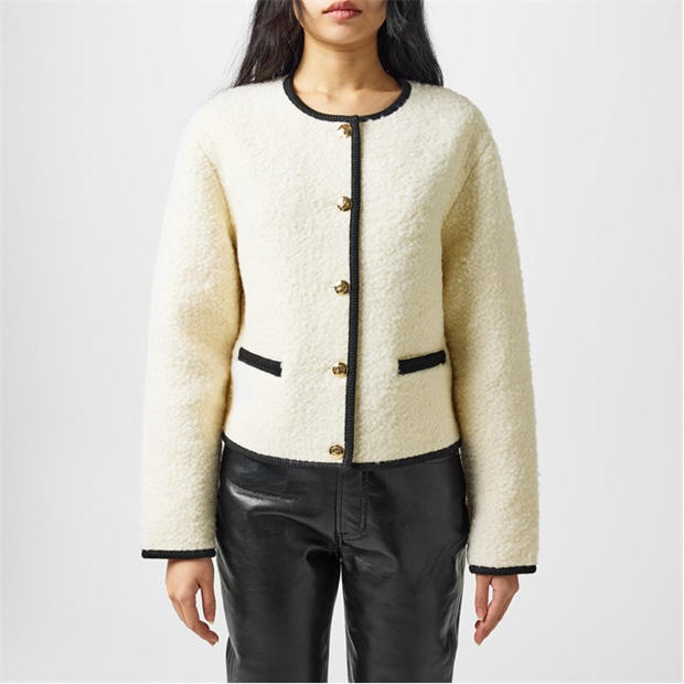 ANINE BING: ANINE BING Women's Logan Wool Long Sleeve Blazer