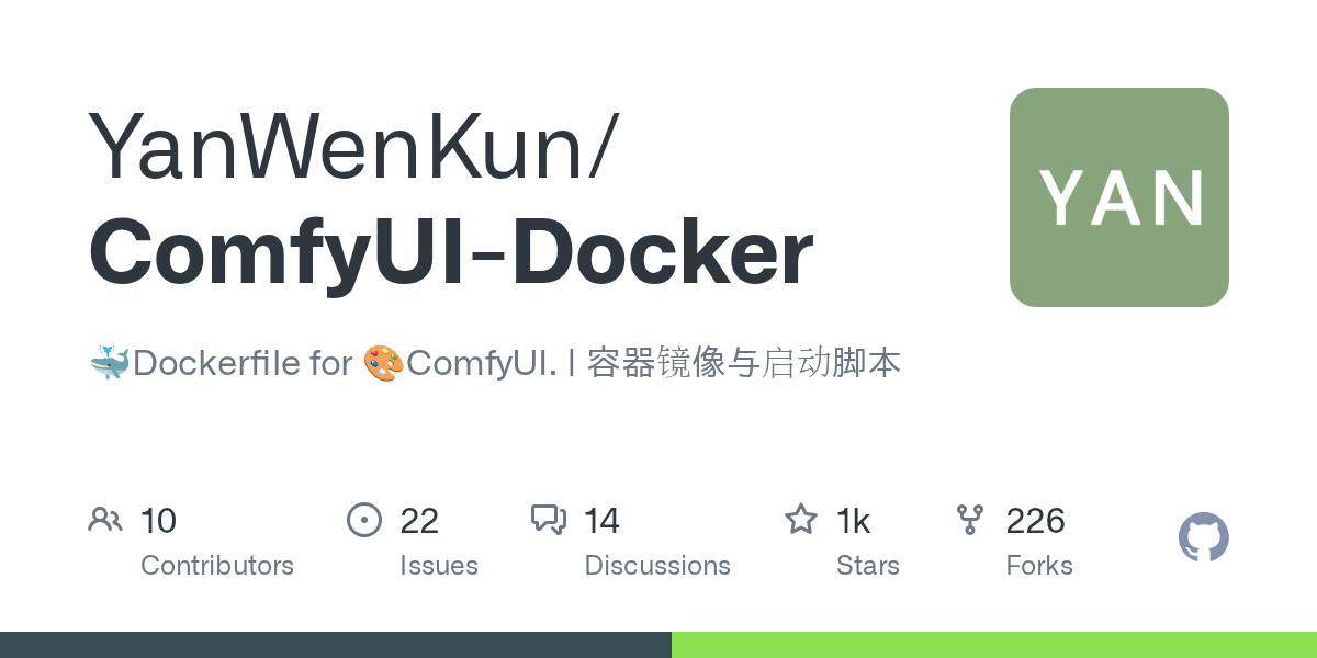 ComfyUI-Docker/cu128-megapak/docker-compose.yml at main · YanWenKu...