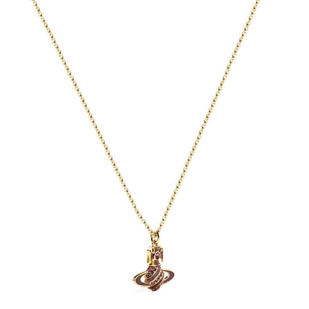 VIVIENNE WESTWOOD: VIVIENNE WESTWOOD Assita Pendant Necklace