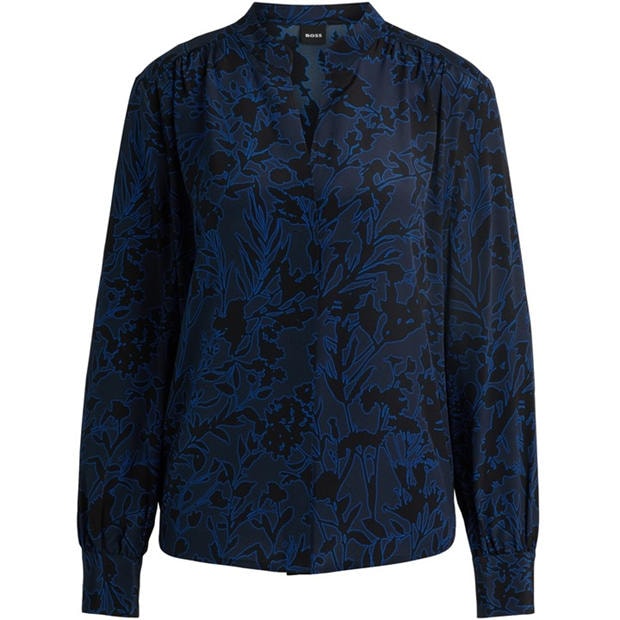 Boss: Boss Women's Banora18 Long Sleeve Long Blouse