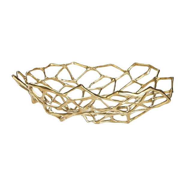 Tom Dixon: Tom Dixon TomDixon Brass Bone Bowl
