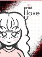 Print I Love U cover art